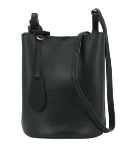 Lorne Bucket Bag, Leather, Black, MII, DB, 2*